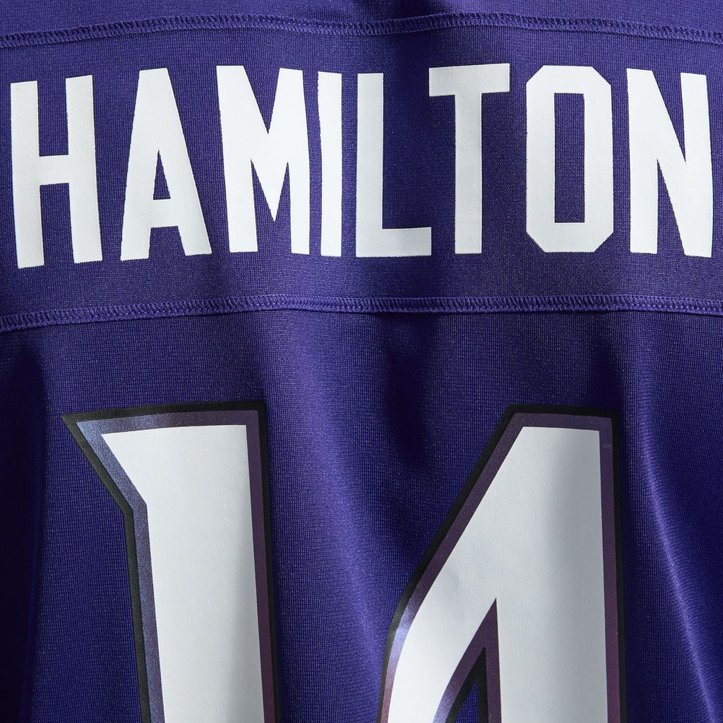 Kyle Hamilton Baltimore Ravens Team Jersey - Purple