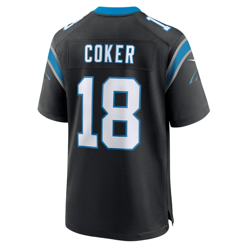 Jalen Coker Carolina Panthers Team Jersey - Black