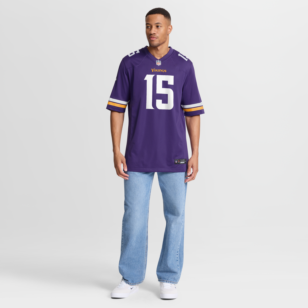 Dallas Turner Minnesota Vikings Alternate Jersey - White