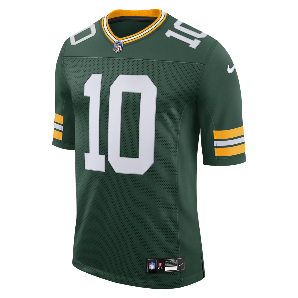 Love Green Bay Packers Stitched Jersey - Green