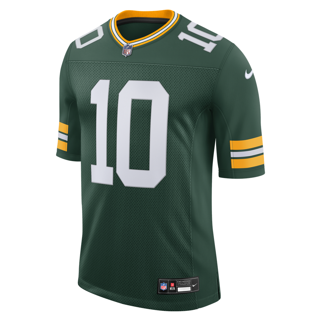 Love Green Bay Packers Stitched Jersey - Green