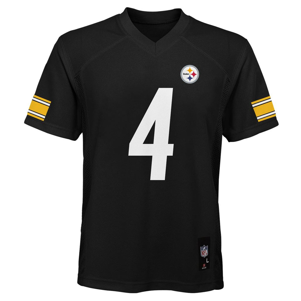 DK Metcalf Pittsburgh Steelers Youth Jersey - Black