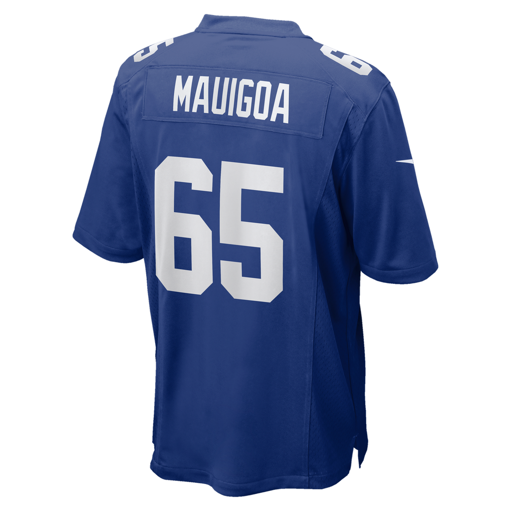 Francis Mauigoa New York Giants Team Jersey - Royal