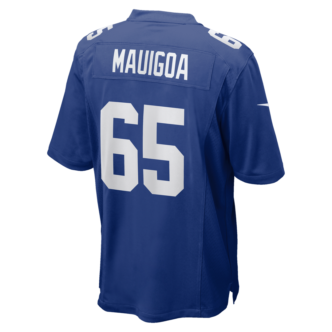 Francis Mauigoa New York Giants Team Jersey - Royal