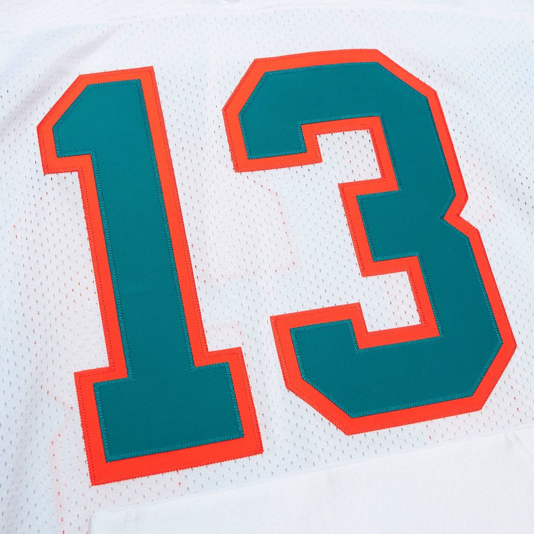 Dan Marino Miami Dolphins 1995 Authentic Throwback Retired Player Pocket Jersey - White