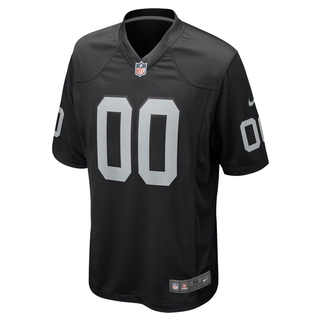 Las Vegas Raiders Custom Jersey - Black