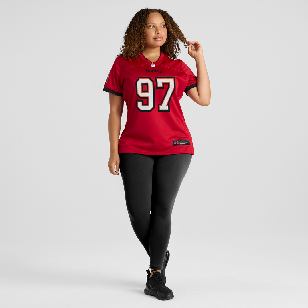 Al-Quadin Muhammad Tampa Bay Buccaneers Women's Team Jersey - Red