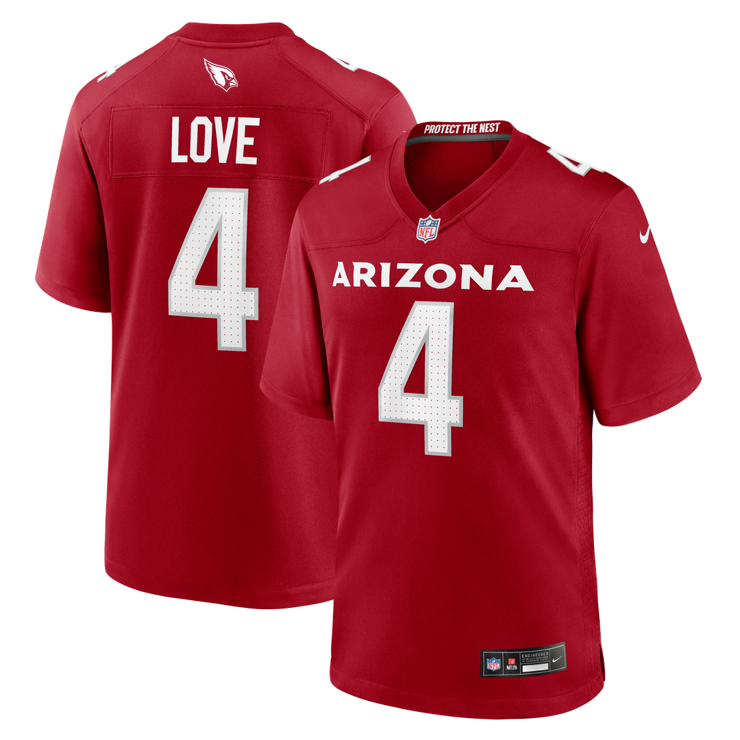 Jeremiyah Love Arizona Cardinals Alternate Jersey - Black