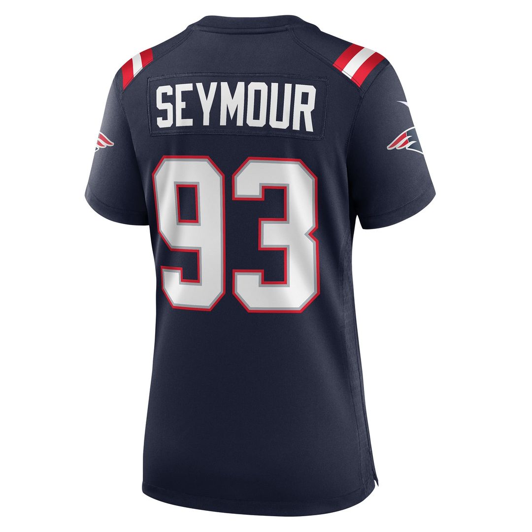 Richard Seymour New England Patriots Women's Retired Player Jersey - Navy
