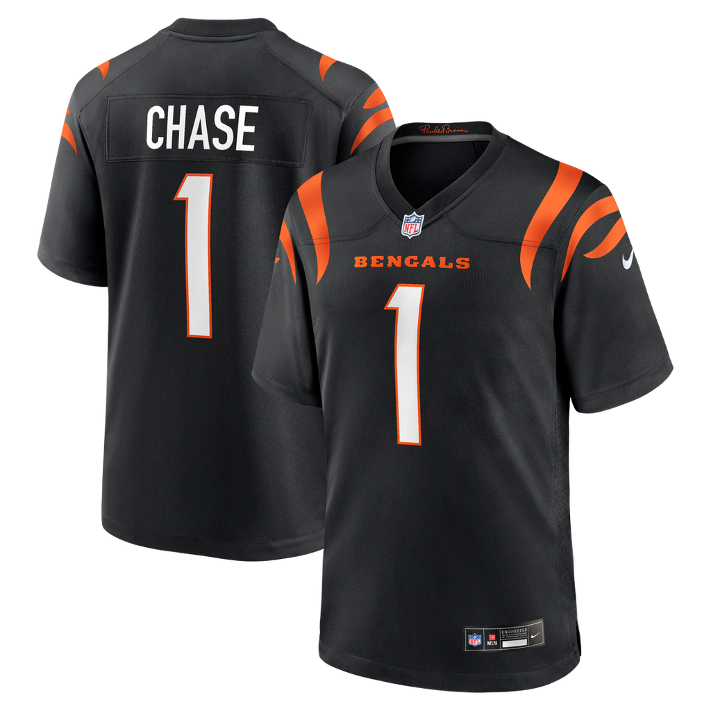 Ja'Marr Chase Cincinnati Bengals Alternate Jersey - Orange