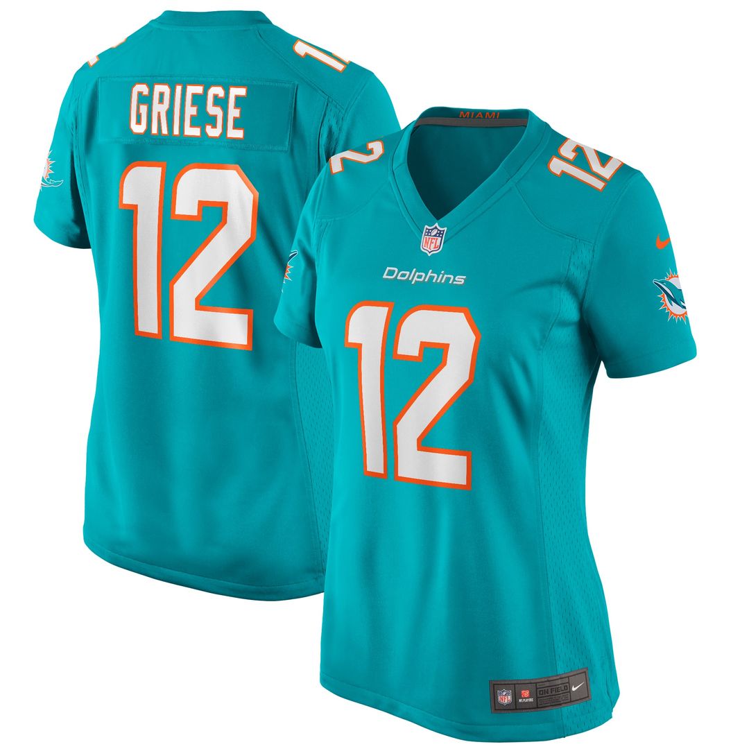 Bob Griese Miami Dolphins Women's Retired Player Jersey - White