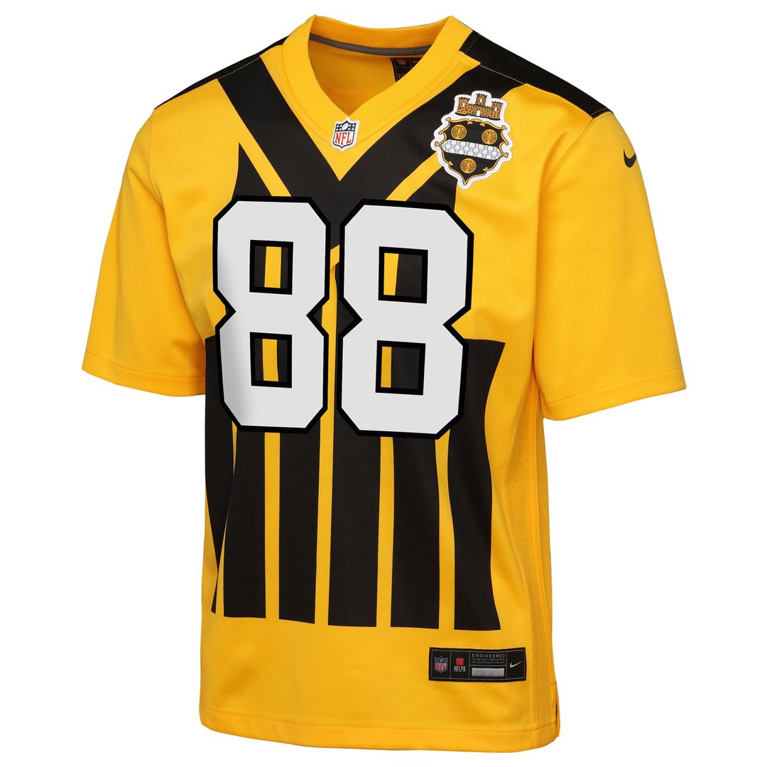 Pat Freiermuth Pittsburgh Steelers Youth Alternate 1933 Throwback Jersey - Gold