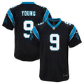 Bryce Young Carolina Panthers Youth Jersey - Black