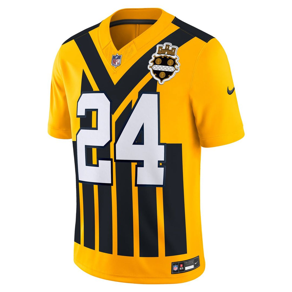 Joey Porter Jr. Pittsburgh Steelers Jersey - Black