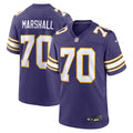 Jim Marshall Minnesota Vikings Retired Player Alternate Jersey - Purple