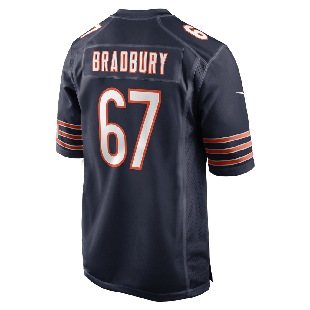 Garrett Bradbury Chicago Bears Team Jersey - Navy