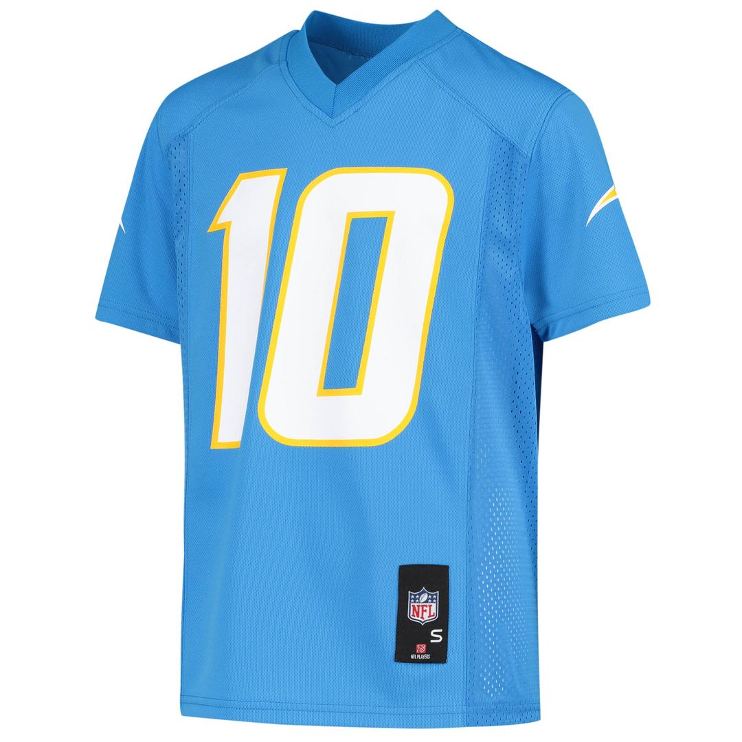 Justin Herbert Los Angeles Chargers Youth Jersey - Powder Blue
