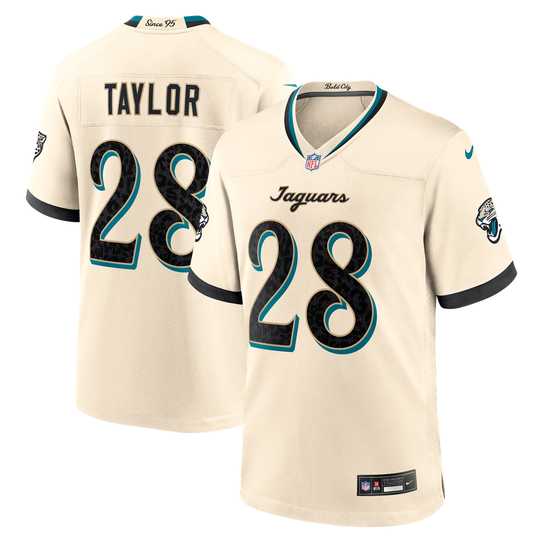 Fred Taylor Jacksonville Jaguars 2026 Rivalries Collection Jersey - Natural