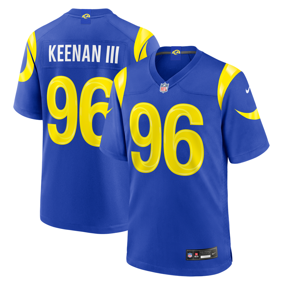 Tim Keenan III Los Angeles Rams Team Jersey - Royal