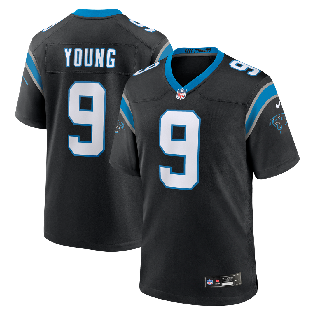 Bryce Young Carolina Panthers Team Jersey - Black