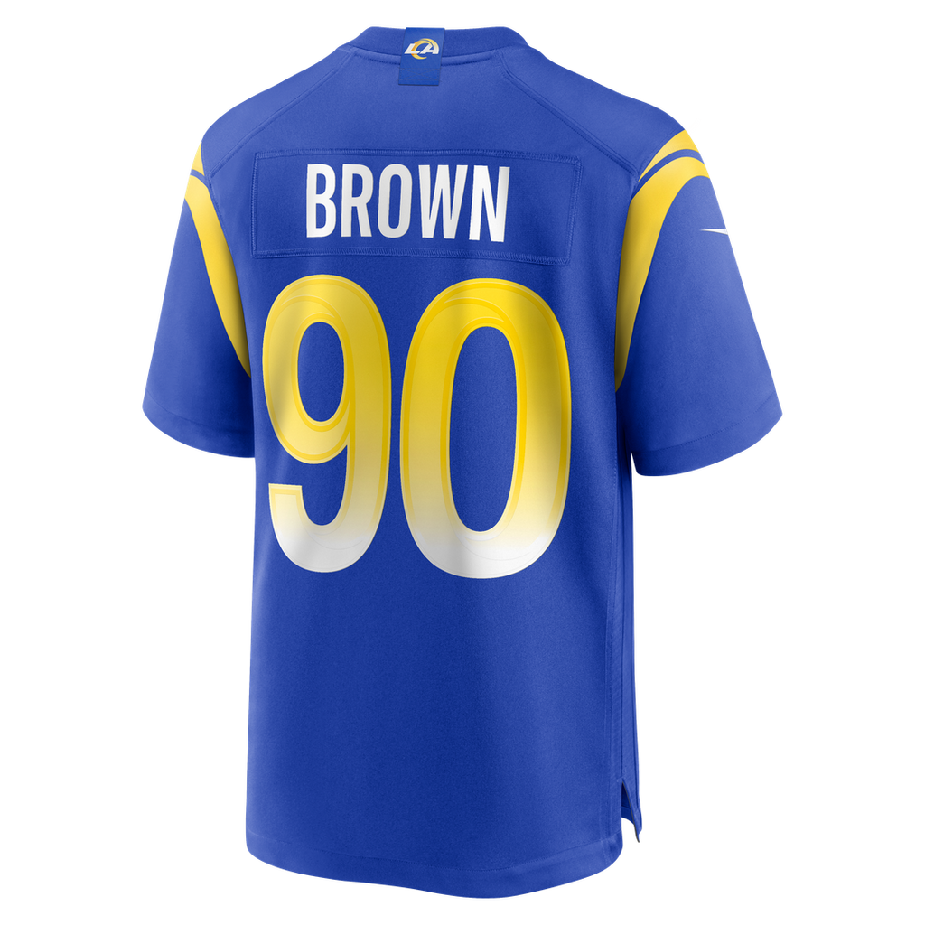 Earnest Brown IV Los Angeles Rams Team Jersey - Royal