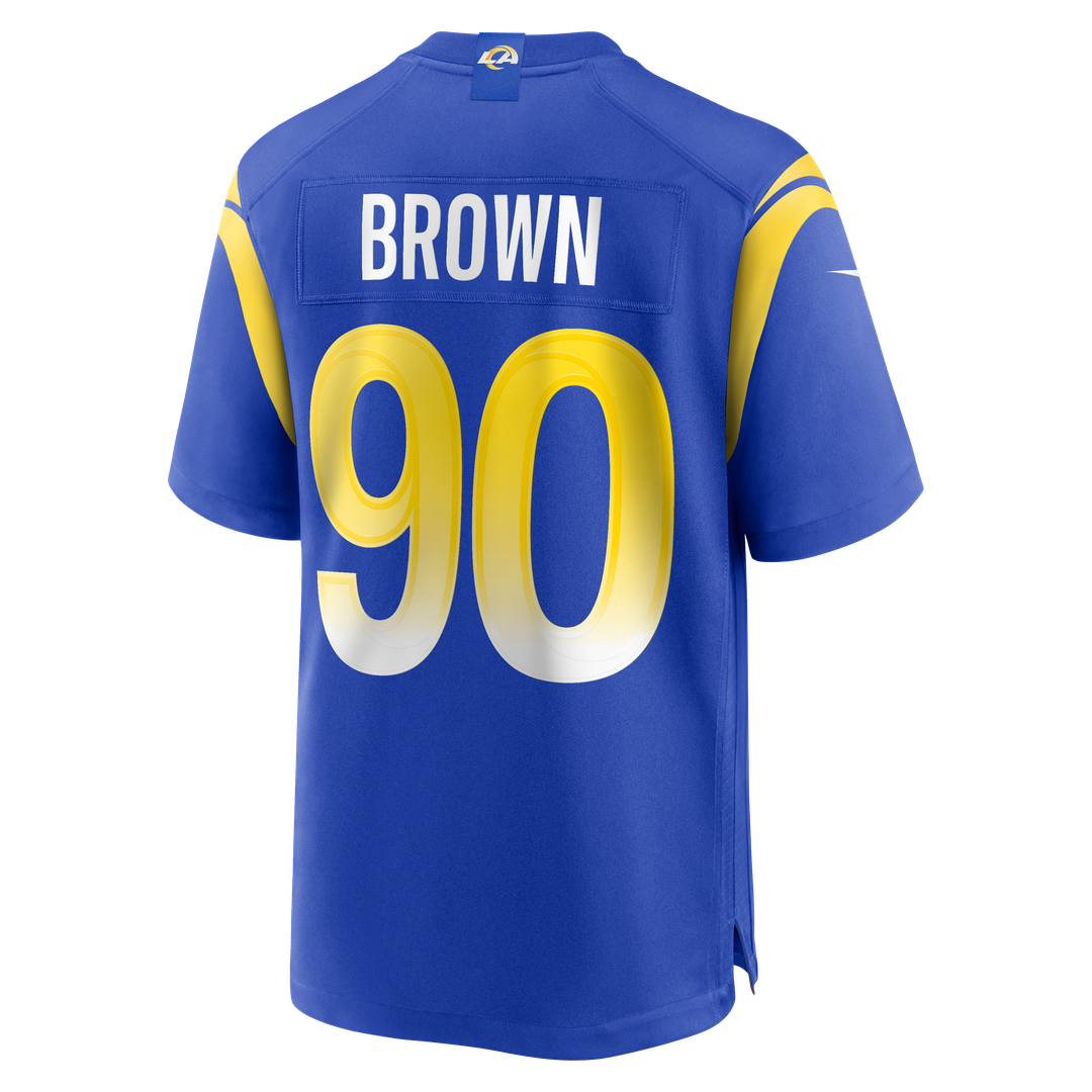 Earnest Brown IV Los Angeles Rams Team Jersey - Royal