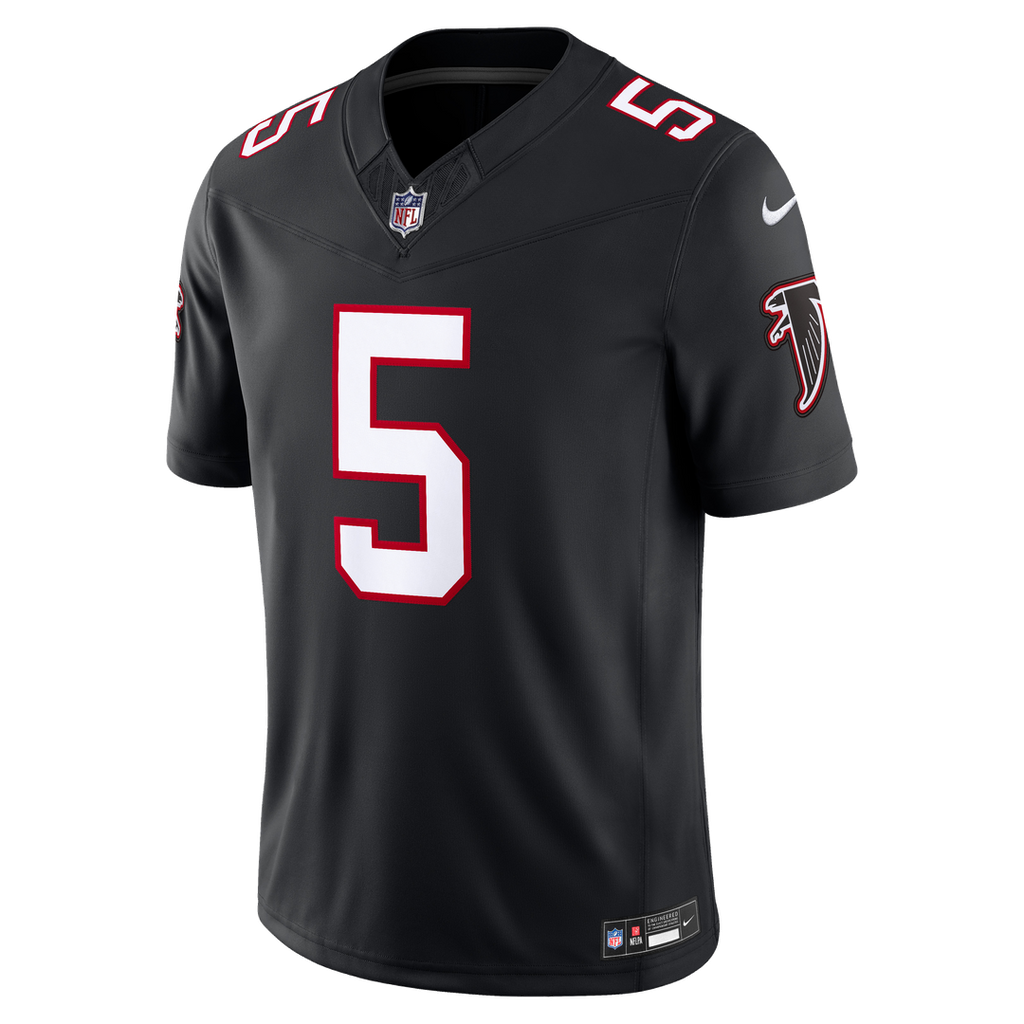 Drake London Atlanta Falcons Alternate Throwback Stitched Jersey - Black