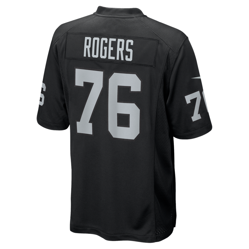 Caleb Rogers Las Vegas Raiders Team Jersey - Black
