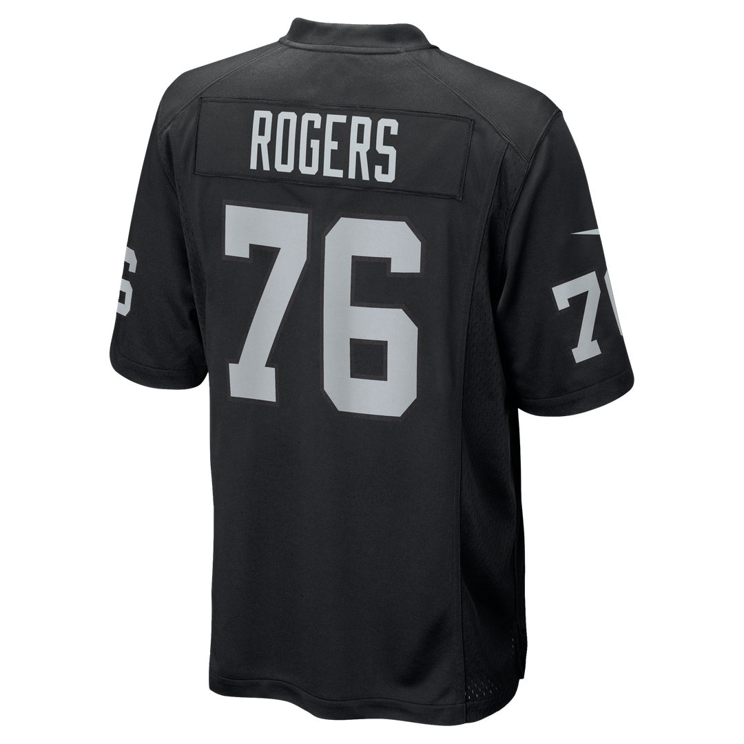 Caleb Rogers Las Vegas Raiders Team Jersey - Black