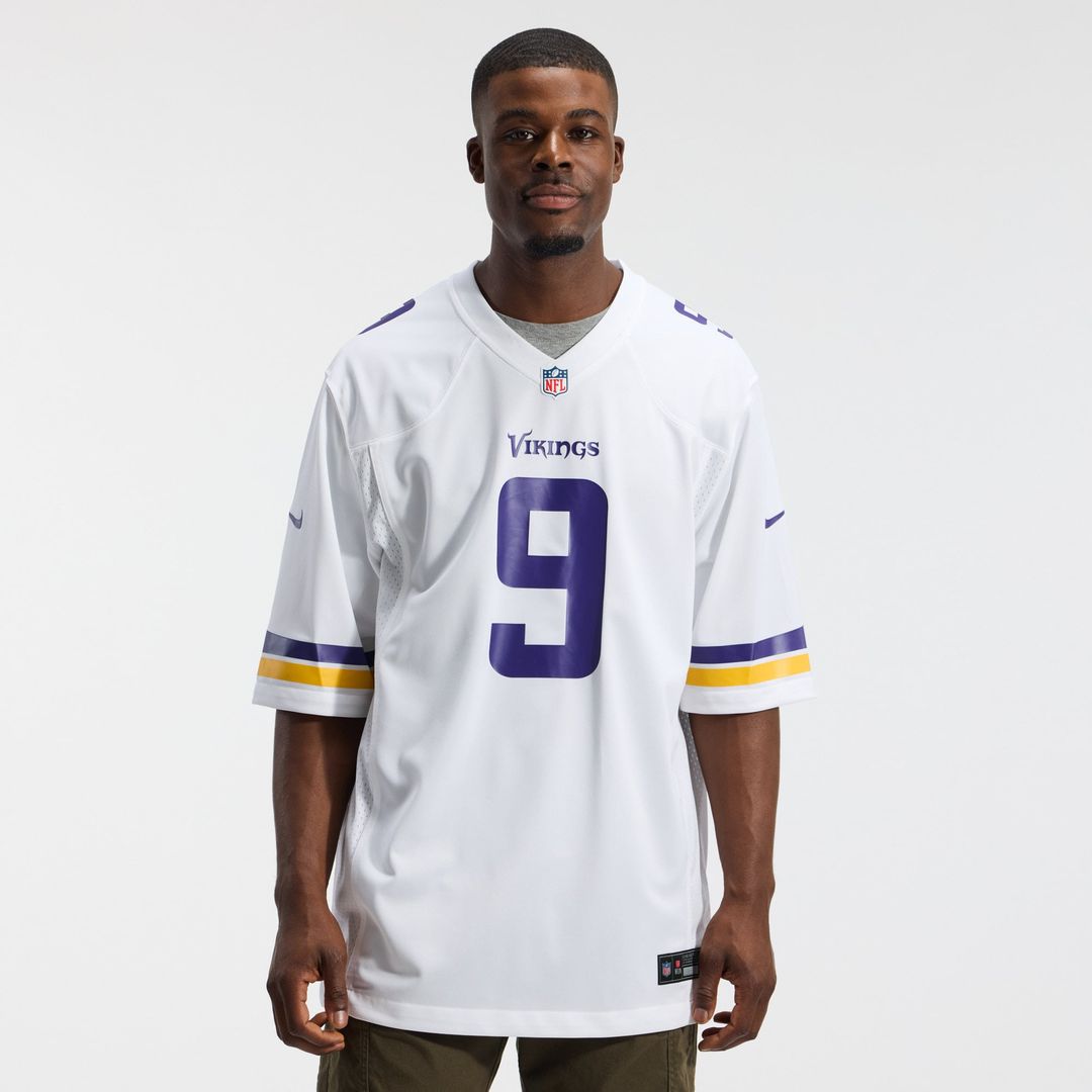 J.J. McCarthy Minnesota Vikings Jersey - White