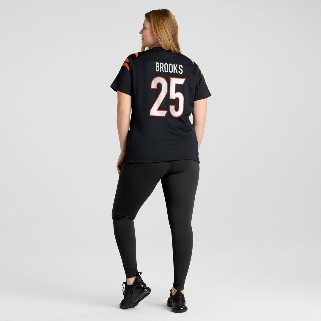 Tahj Brooks Cincinnati Bengals Women's Team Jersey - Black