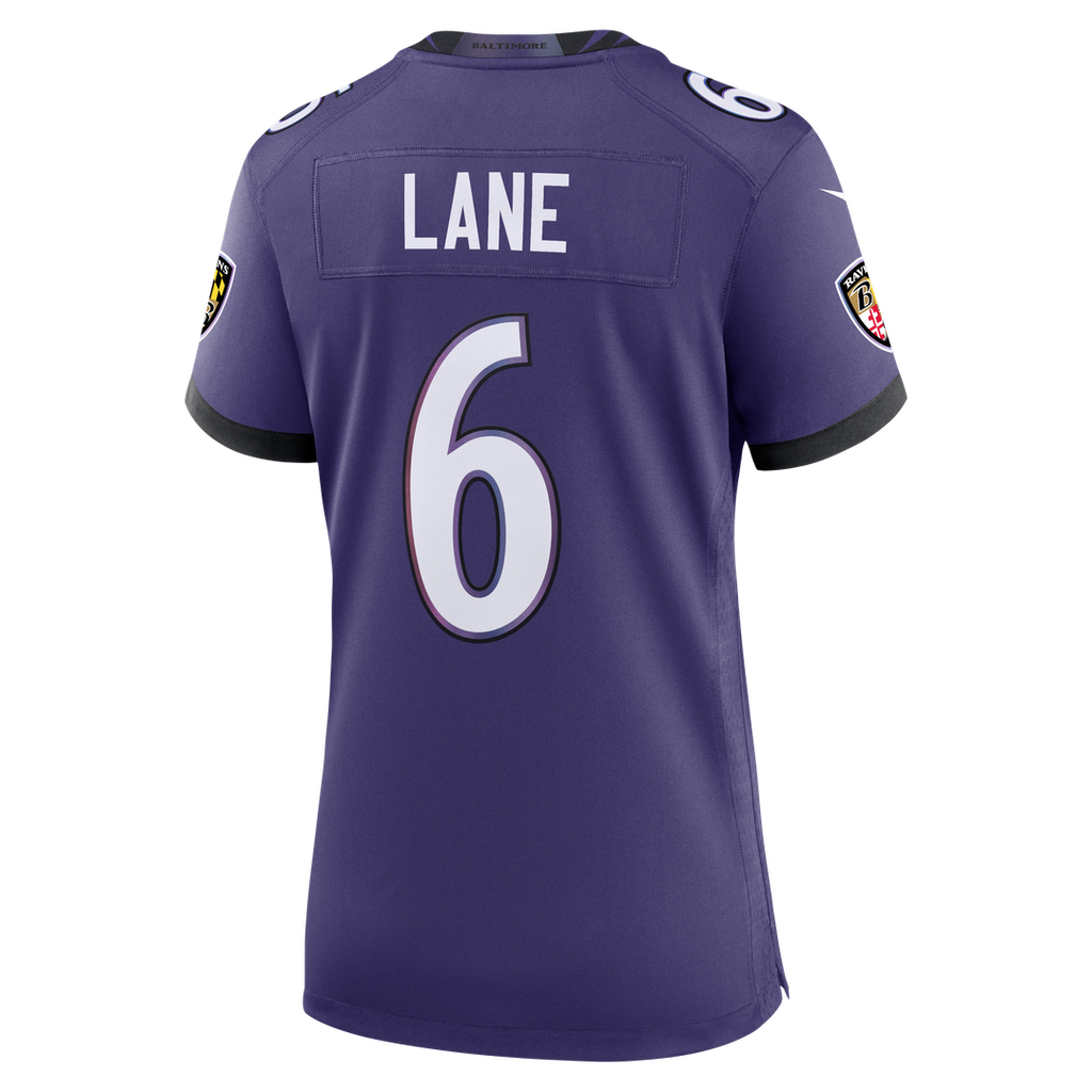 Ja'Kobi Lane Baltimore Ravens Women's Team Jersey - Purple