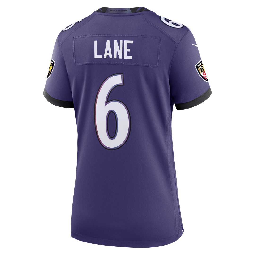 Ja'Kobi Lane Baltimore Ravens Women's Team Jersey - Purple