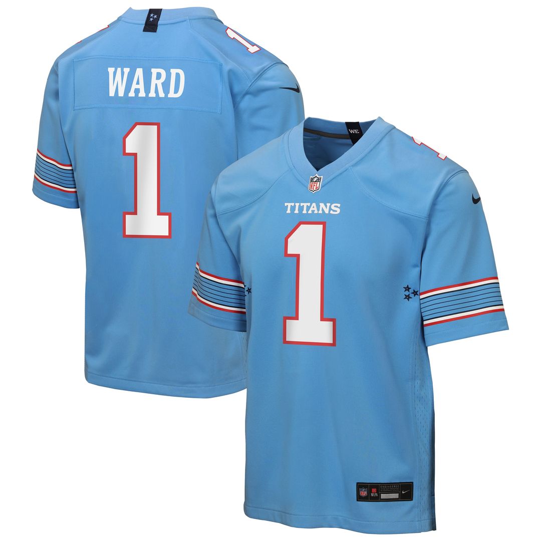 Cameron Ward Tennessee Titans Youth Jersey - White