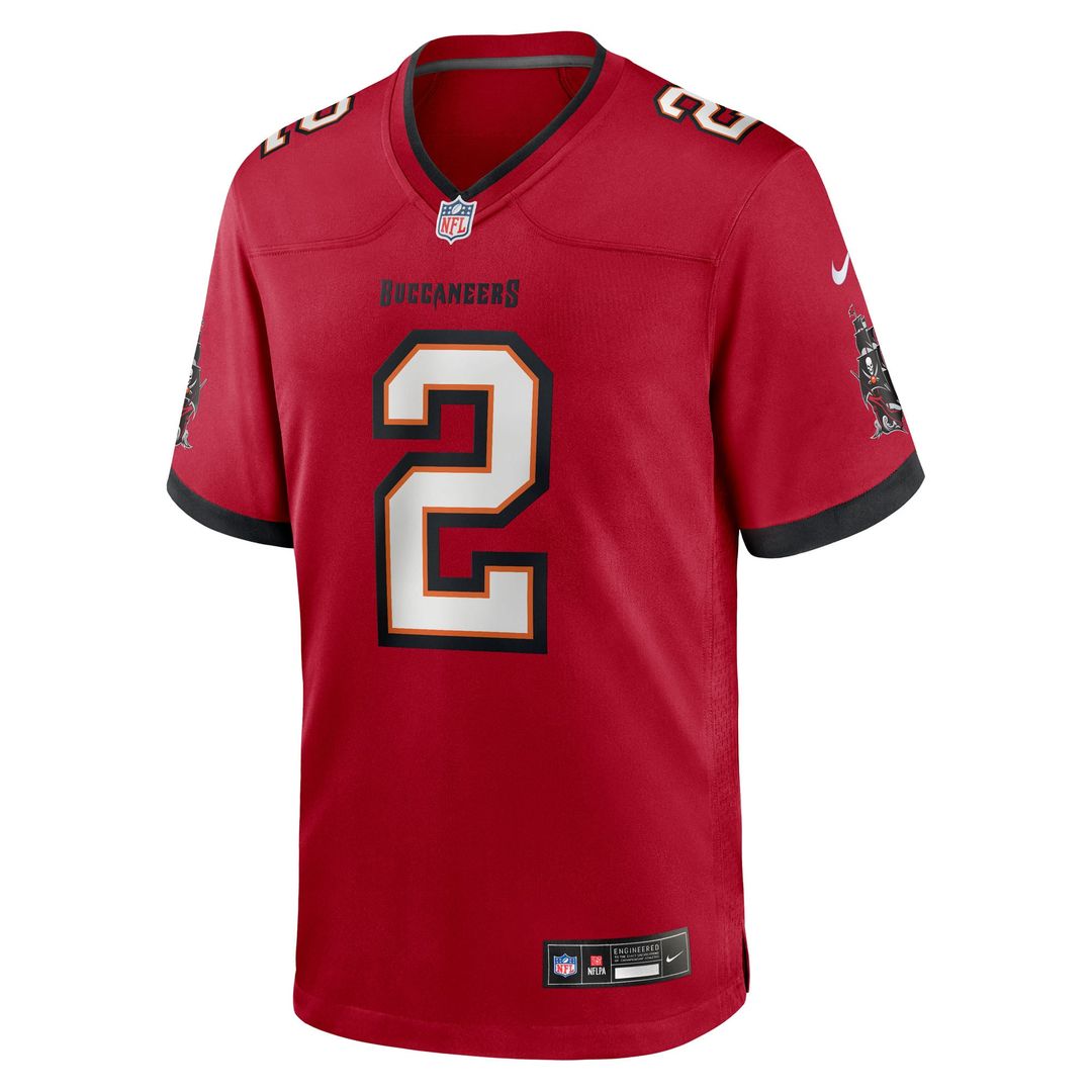 Emeka Egbuka Tampa Bay Buccaneers Alternate Jersey - Pewter
