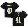Alvin Kamara New Orleans Saints Infant Team Player Jersey - Black
