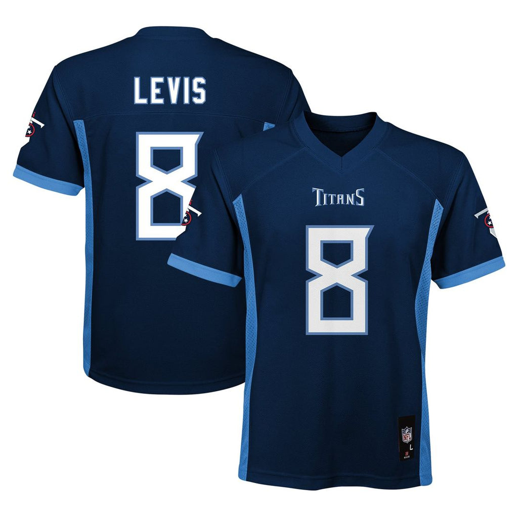 Will Levis Tennessee Titans Youth Jersey - Navy