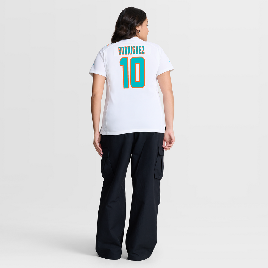 Jacob Rodriguez Miami Dolphins Women's Team Jersey - Aqua