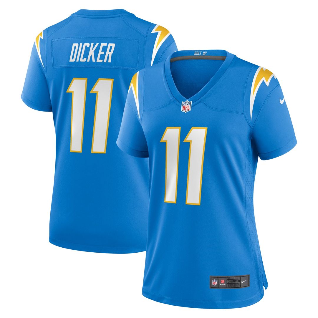 Cameron Dicker Los Angeles Chargers Women's Jersey - Powder Blue