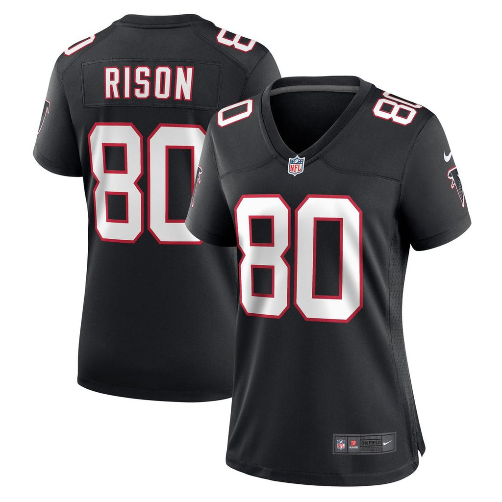 Andre Rison Atlanta Falcons Women's Retired Player Jersey - Black