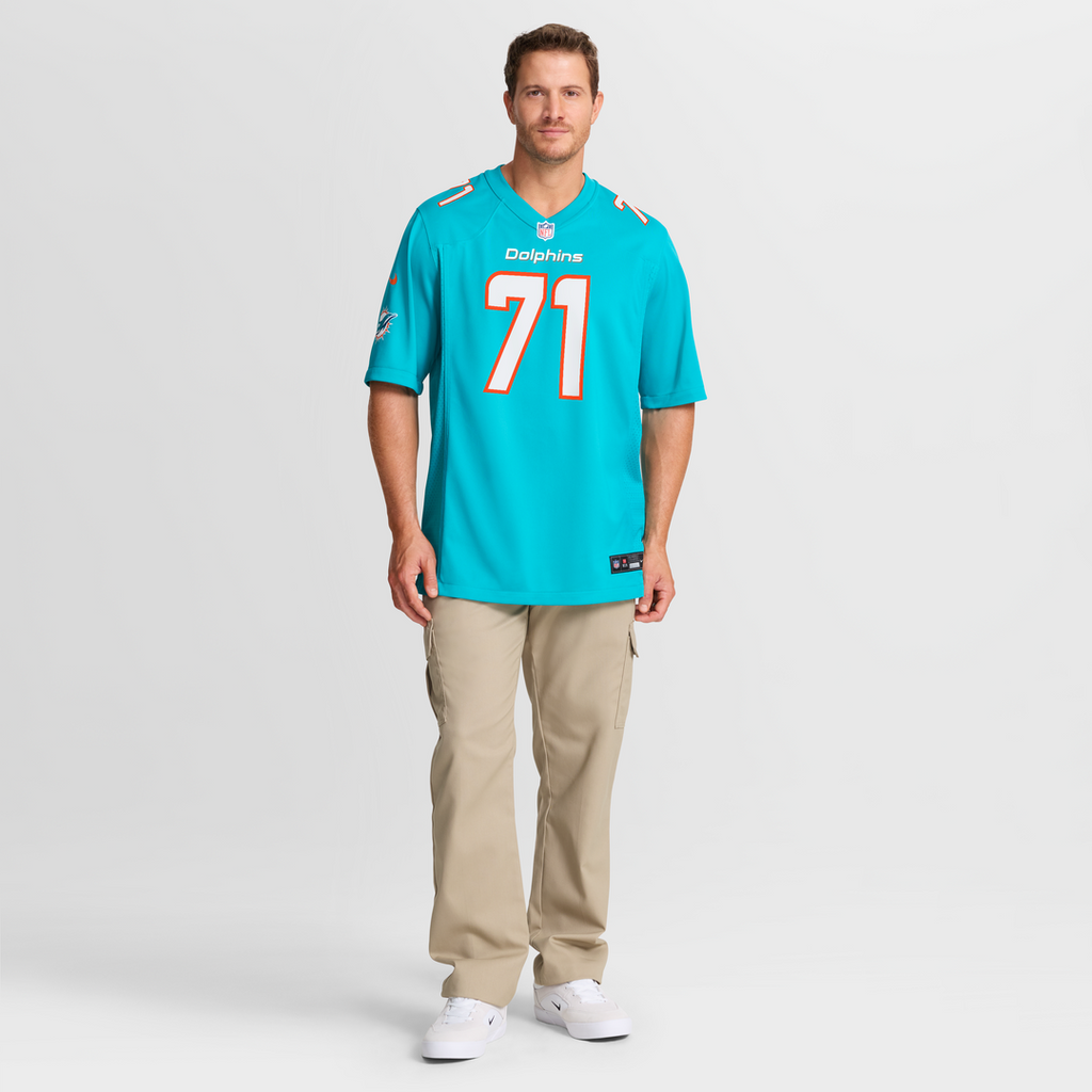 Kion Smith Miami Dolphins Jersey - Aqua