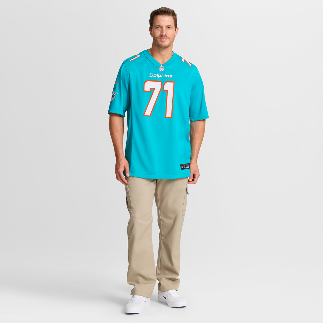 Kion Smith Miami Dolphins Jersey - Aqua