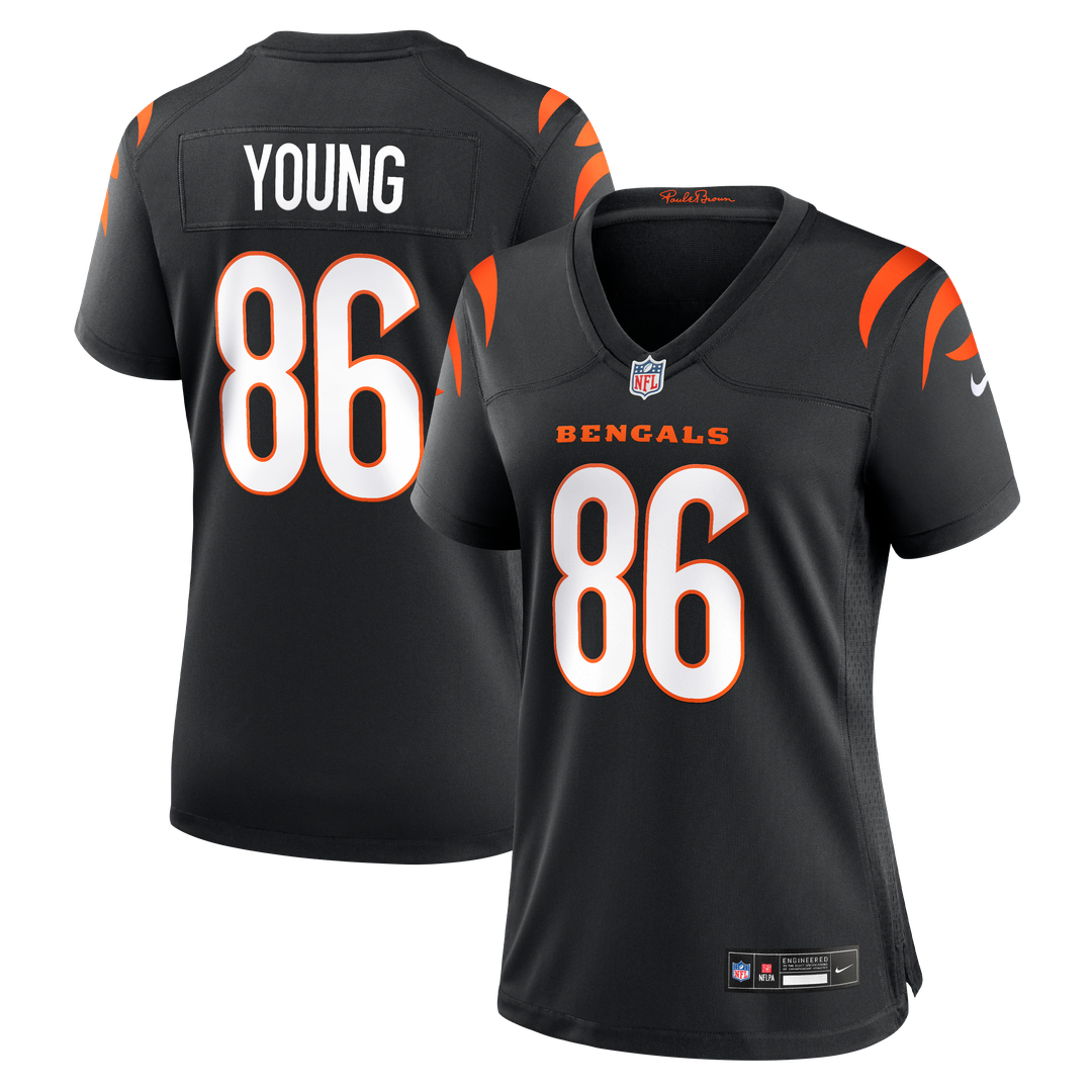 Colbie Young Cincinnati Bengals Women's Team Jersey - Black