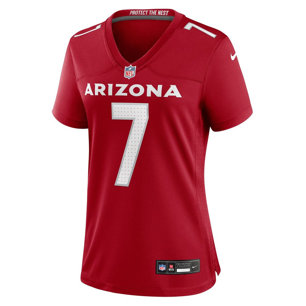 Jacoby Brissett Arizona Cardinals Women's Team Jersey - Cardinal