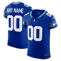 Seattle Seahawks Alternate Elite Custom Jersey - Men's Royal