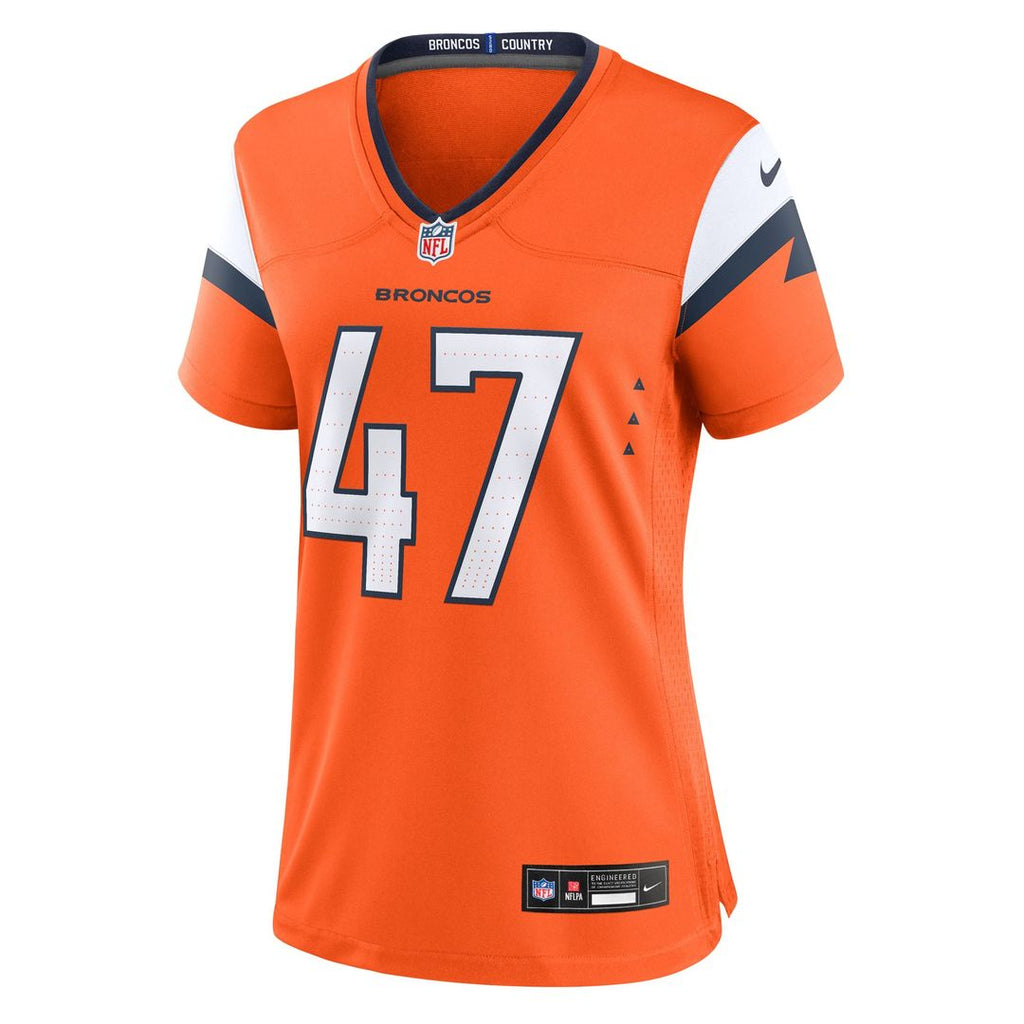 Karene Reid Denver Broncos Women's Team Jersey - Orange