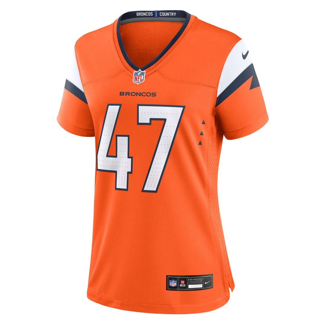 Karene Reid Denver Broncos Women's Team Jersey - Orange
