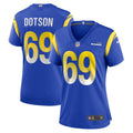 Kevin Dotson Los Angeles Rams Women's Jersey - Royal