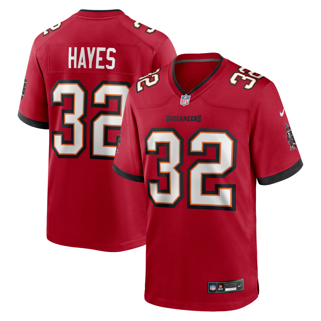 Josh Hayes Tampa Bay Buccaneers Jersey - Red