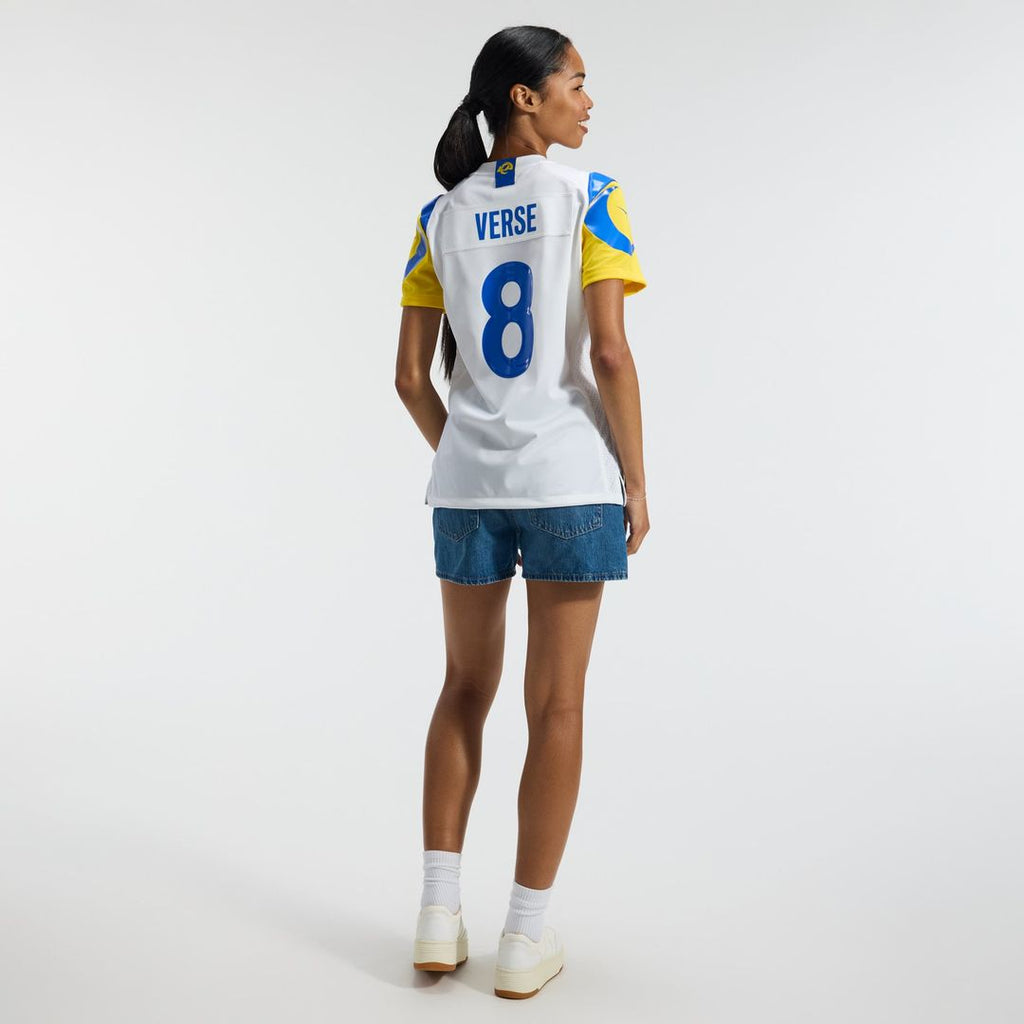 Jared Verse Los Angeles Rams Women's Jersey - White